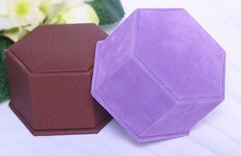 hexagonal ring box wholesale