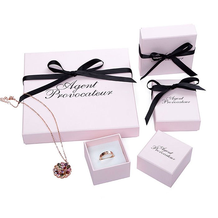 Custom luxury paper Jewelry gift box