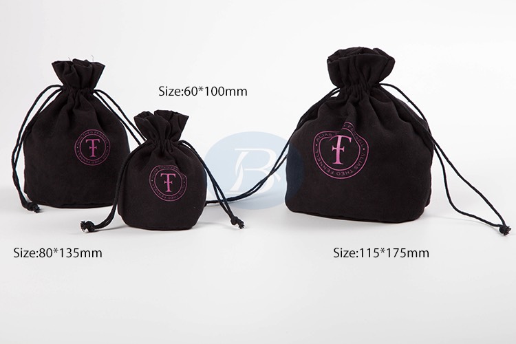 velvet drawstring bags, jewellery gift bags factory