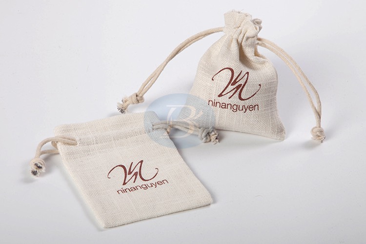 custom jewelry drawstring pouch bag