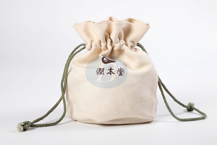 custom cotton bag for jewelry