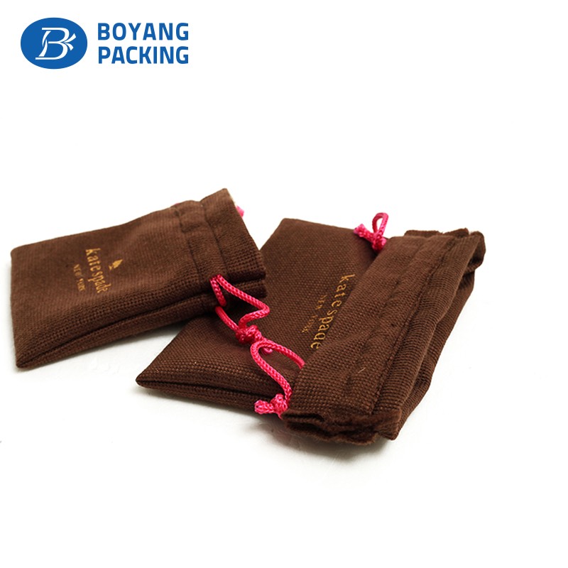 cotton pouch for jewelry factory