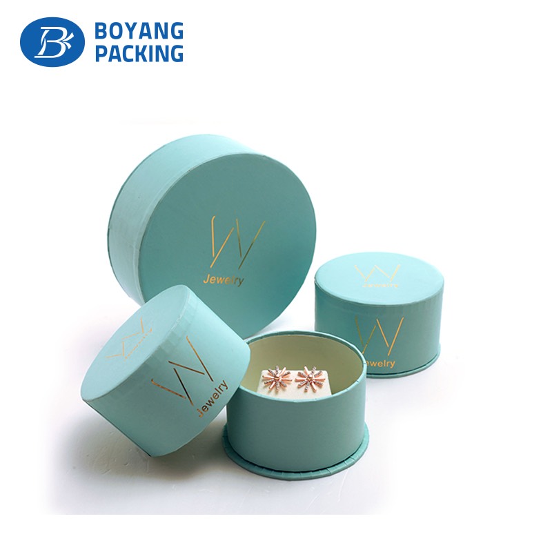 Delicate compact paper packing box