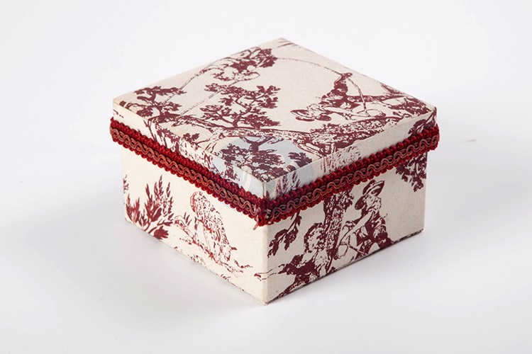 custom fabric jewelry box