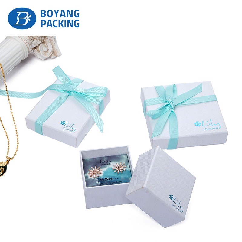 Beautifully designed paper earring box online wholesale