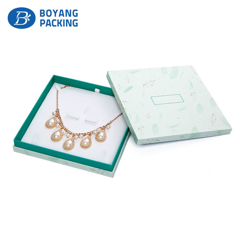 necklace packaging box factory