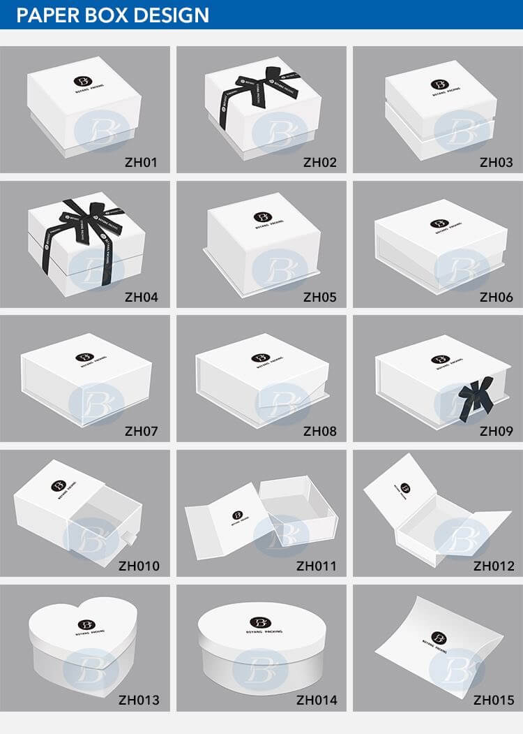 jewelry gift boxes factory design