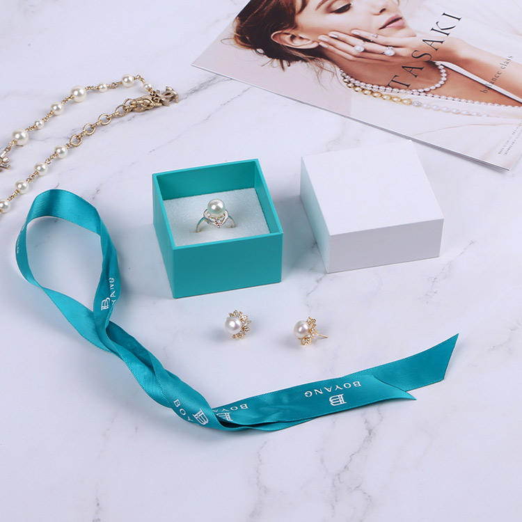 custom necklace gift paper box