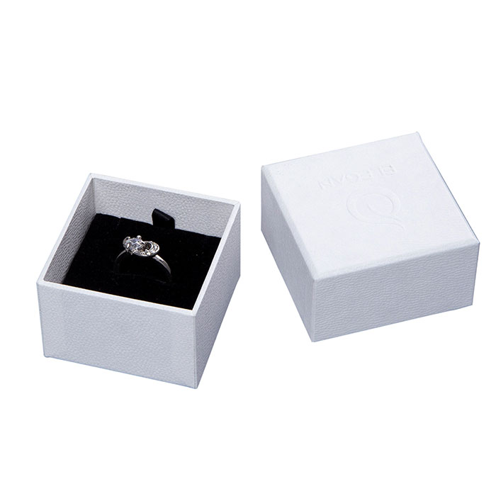 custom white jewelry box