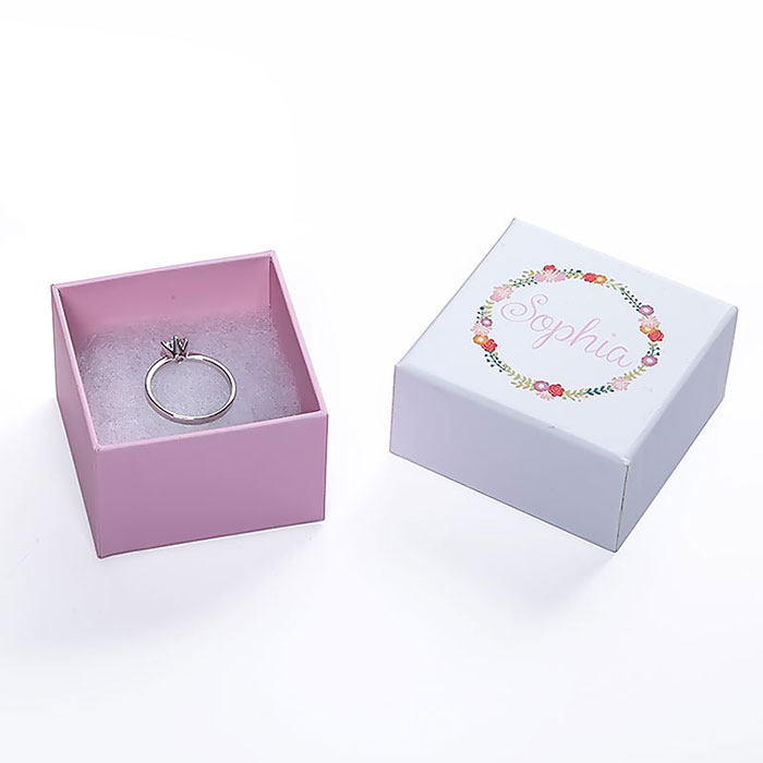 custom ring jewelry gift box