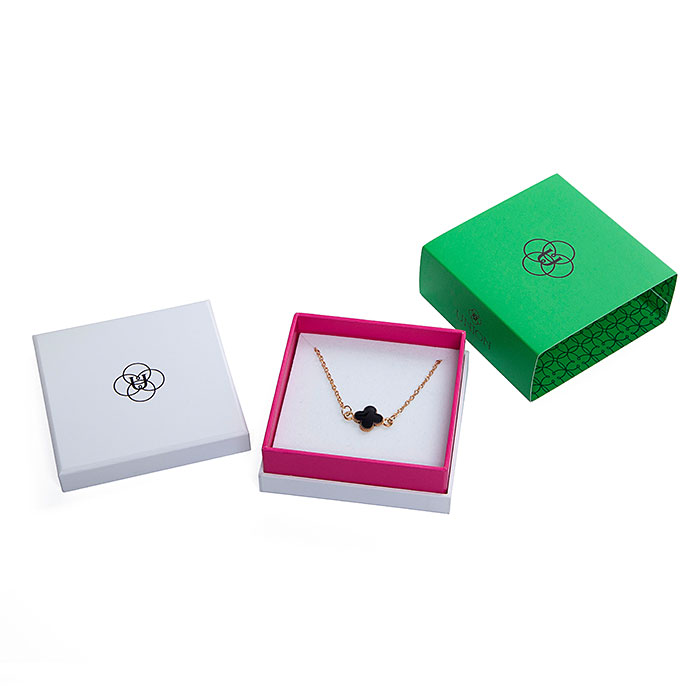 Custom printed jewelery gift packaging