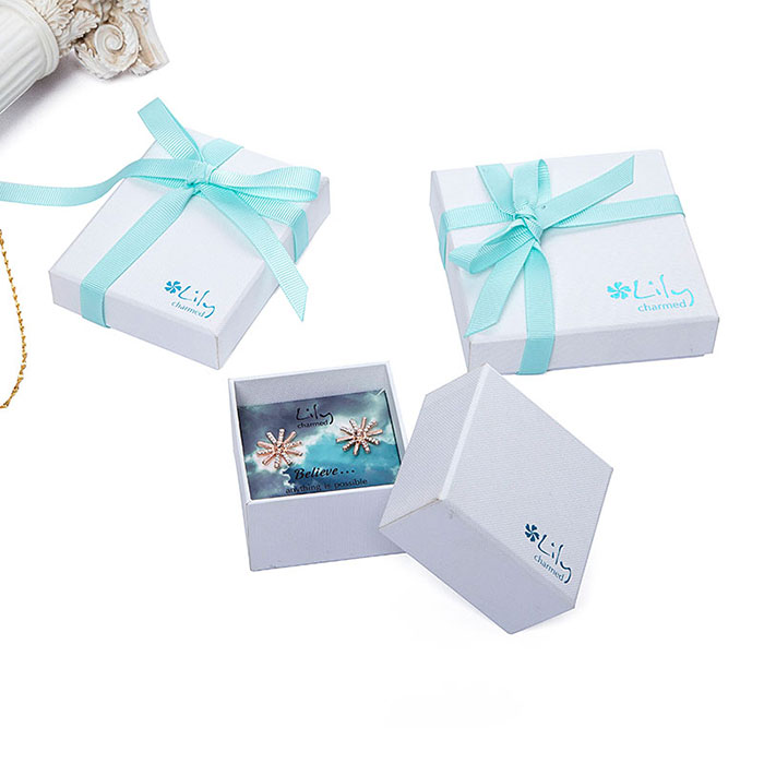 Wholesale paper box, bracelet box with ribbon factory