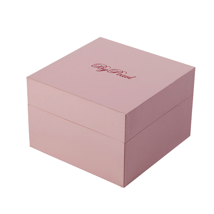 Custom pink jewelry box