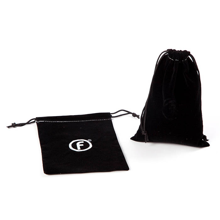 customized velvet drawstring gift bag 