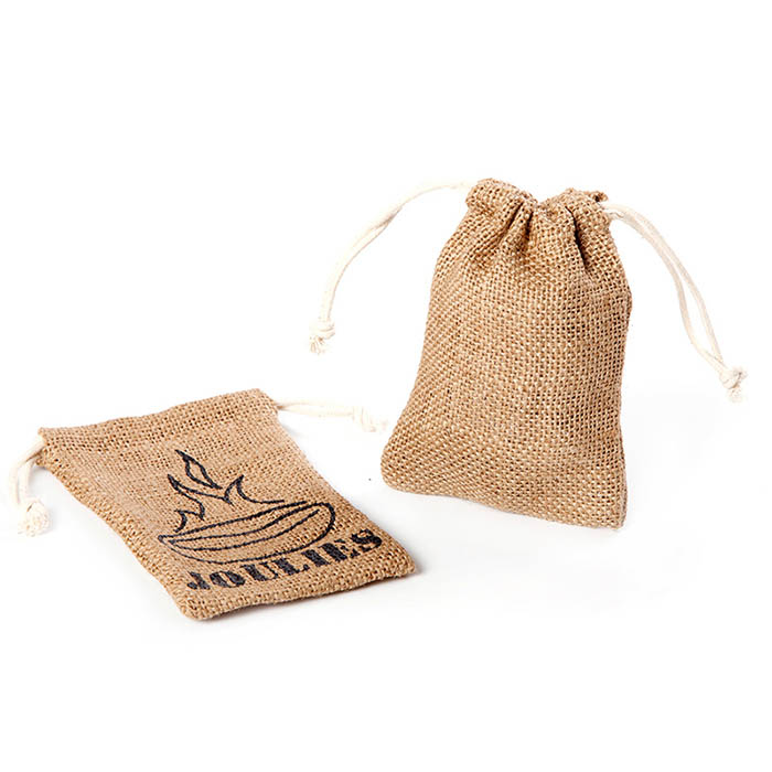 wholesale jute drawstring pouch