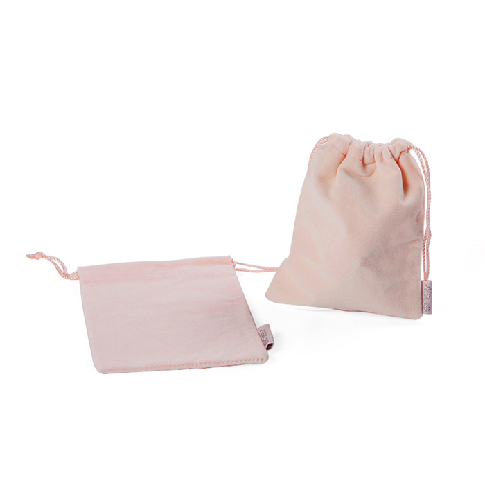 Small pink bag comes from the jewellery bag manufacturers