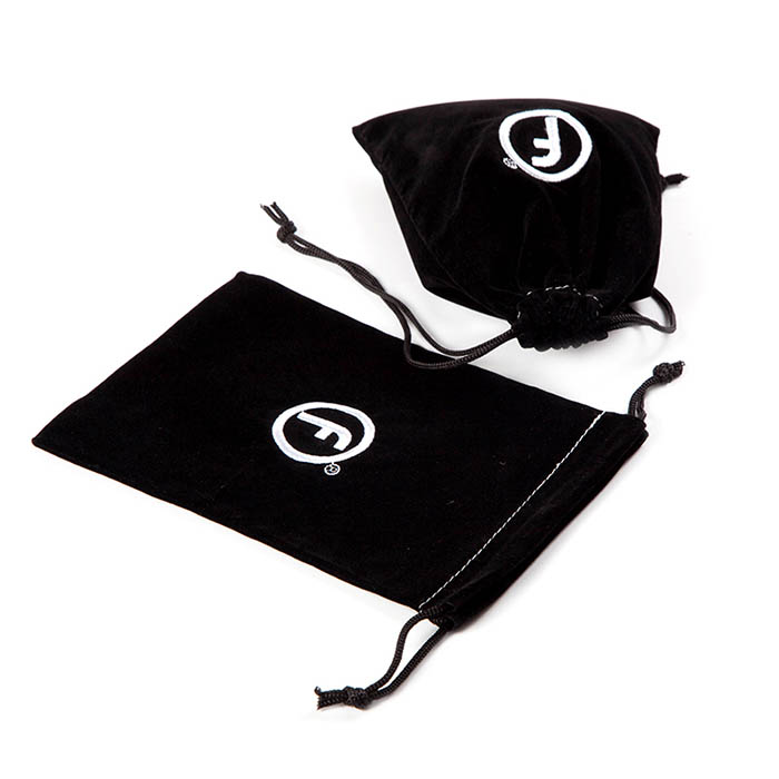 custom velvet drawstring pouches