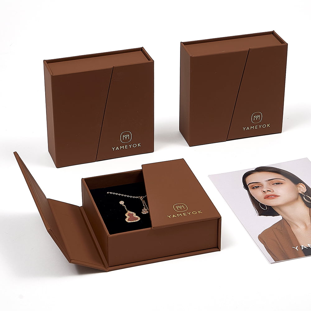 custom luxury paper jewelry packaging box