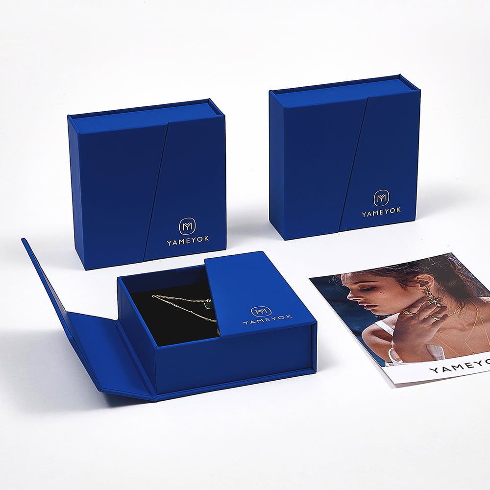 custom luxury paper jewelry packaging box