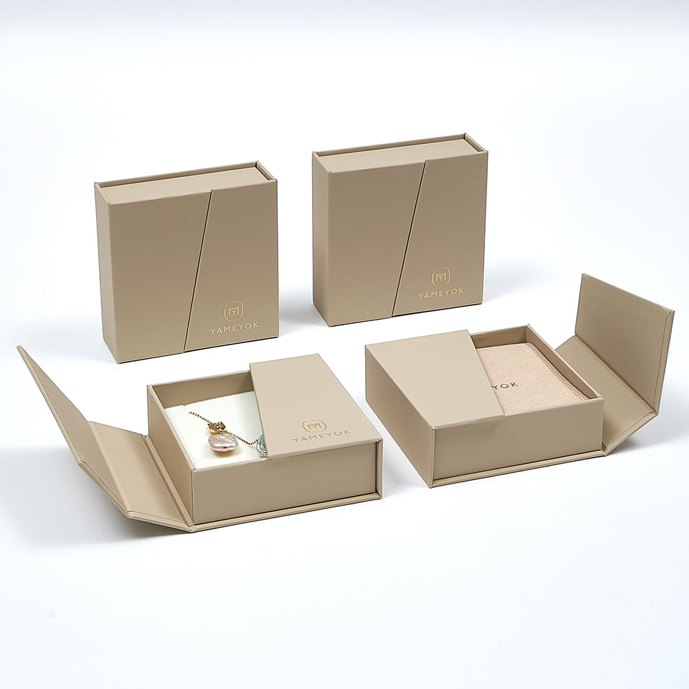 custom luxury paper jewelry packaging box